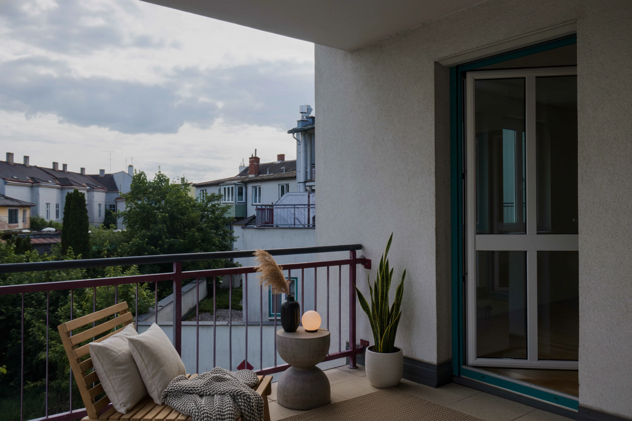 Apartment after staging