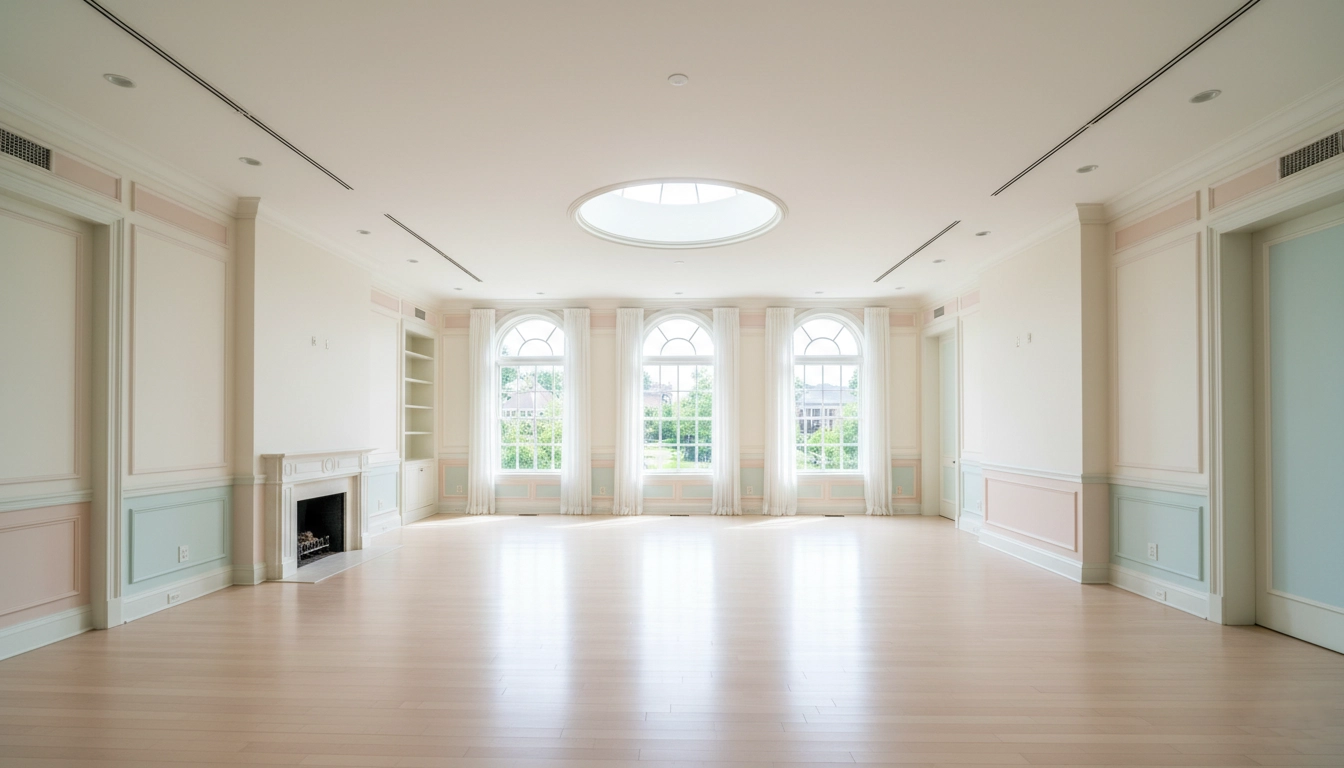 Dining room before staging